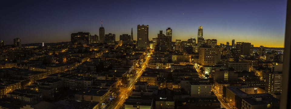 City view from property