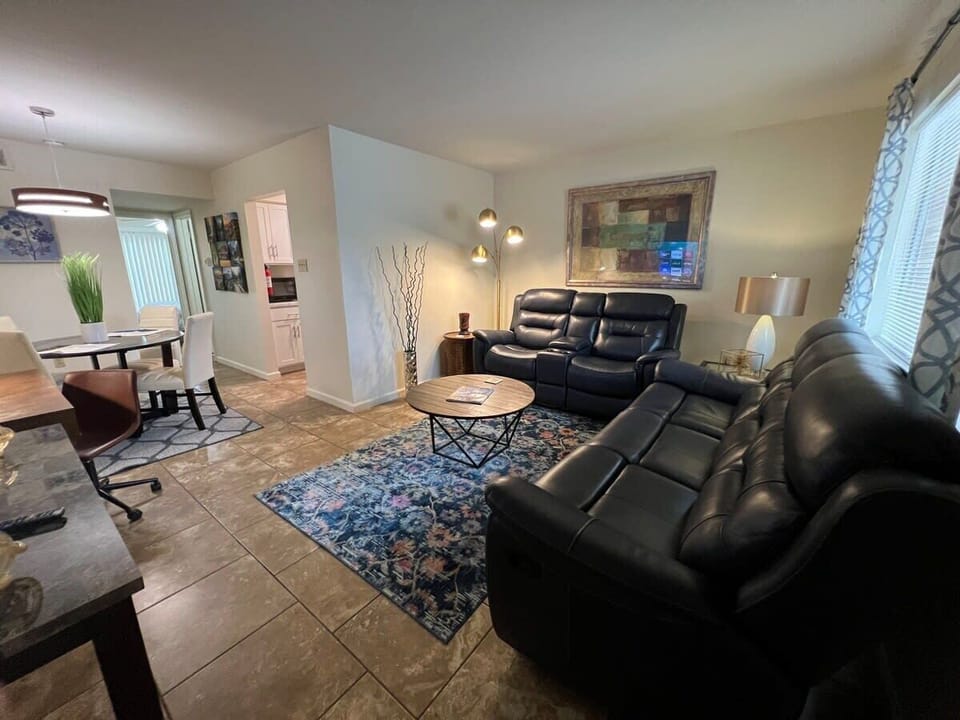Open concept living area
