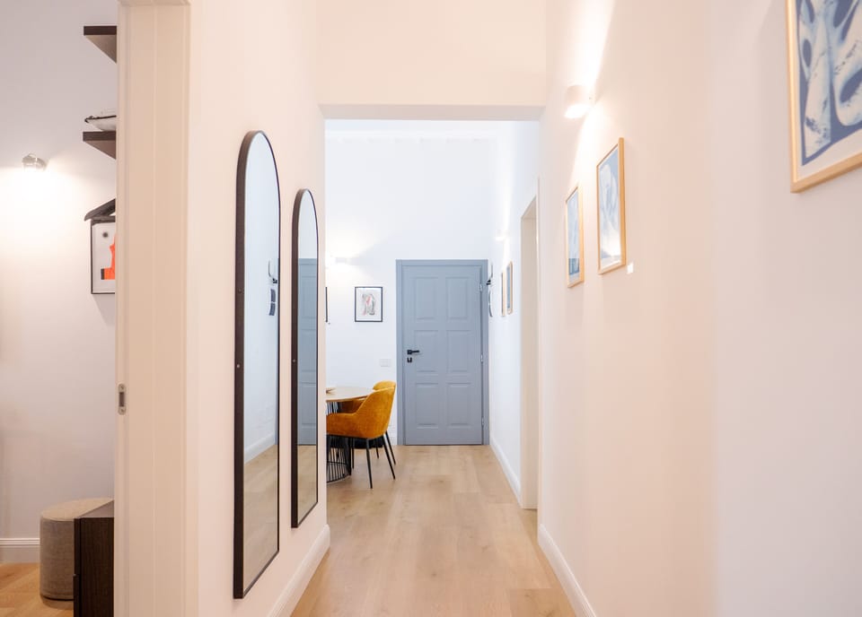 Interior entrance