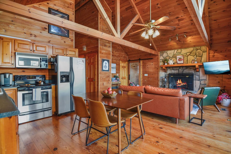 Kitchen; open concept.