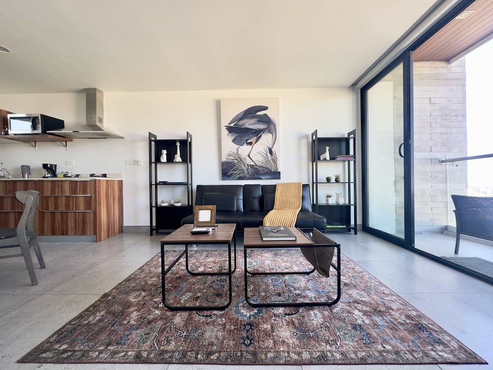 Open-concept living room