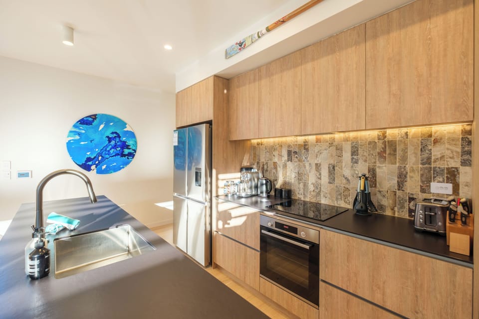 Luxury Villa, Garden View | Private kitchen | Full-size fridge, microwave, oven, stovetop