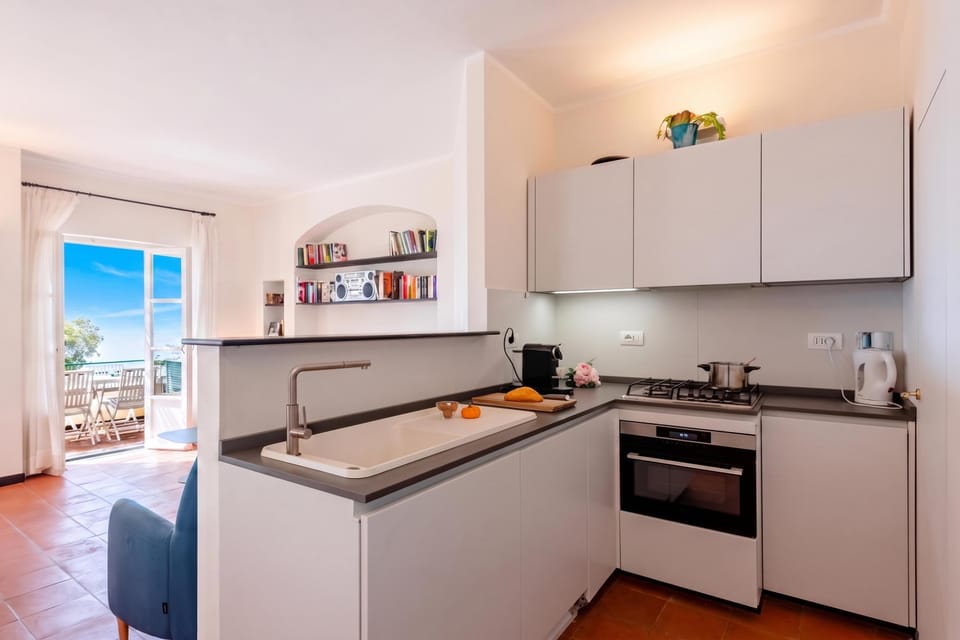 Kitchen and dining area