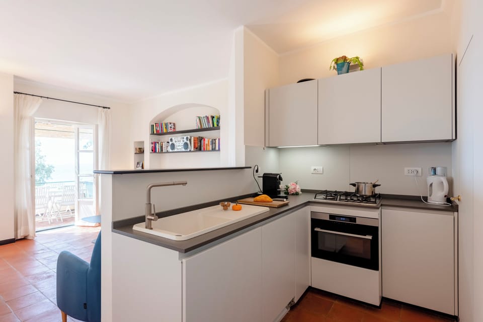 Kitchen and dining area