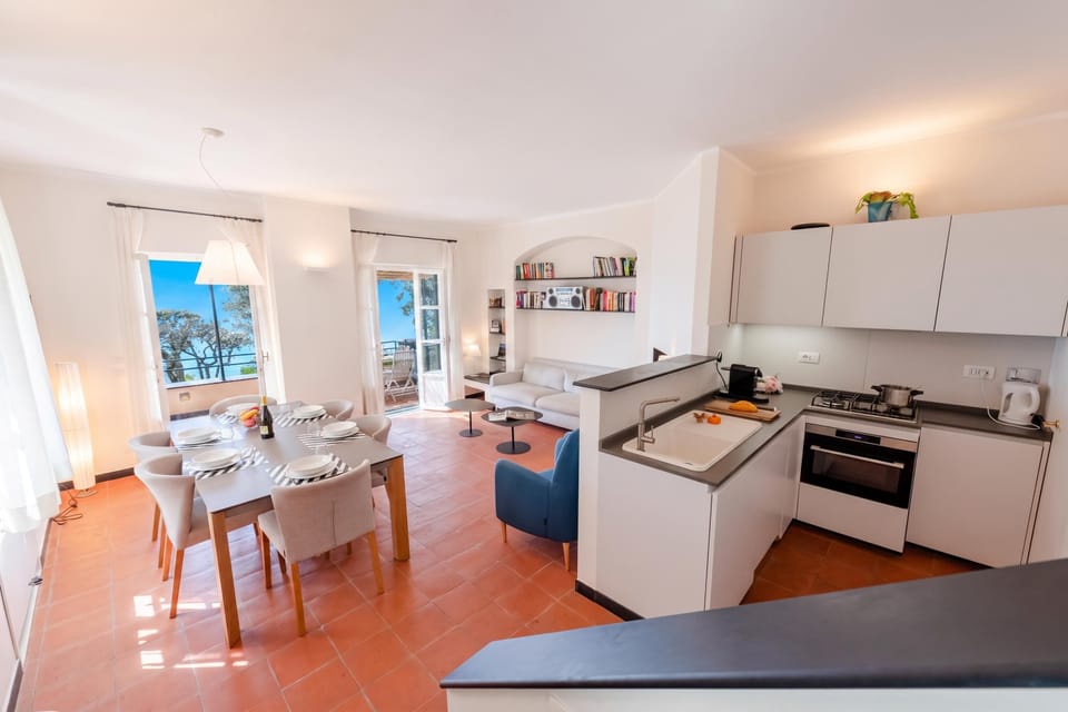 Kitchen and dining area