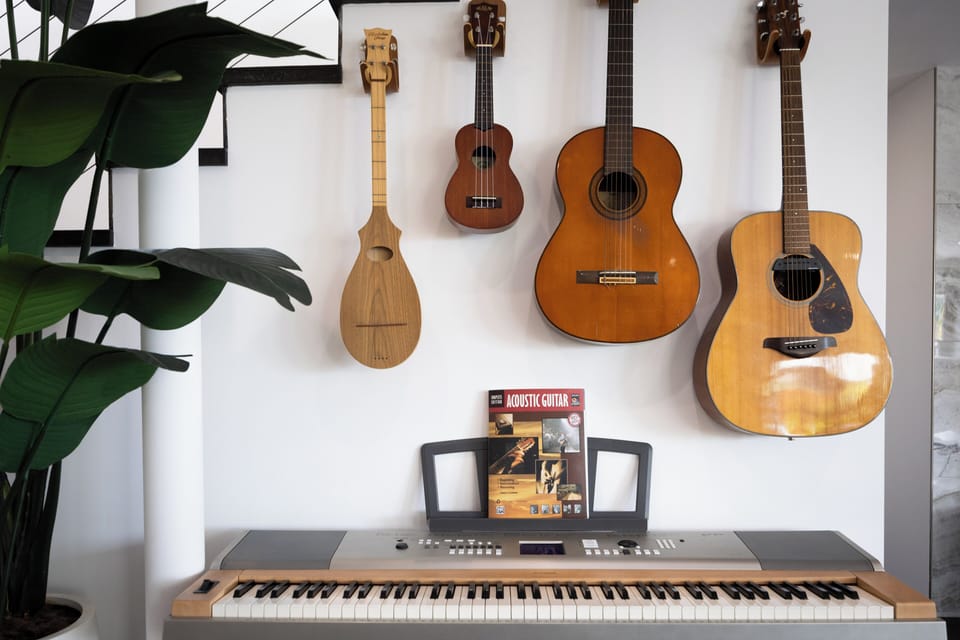 For the musical guests in the group.