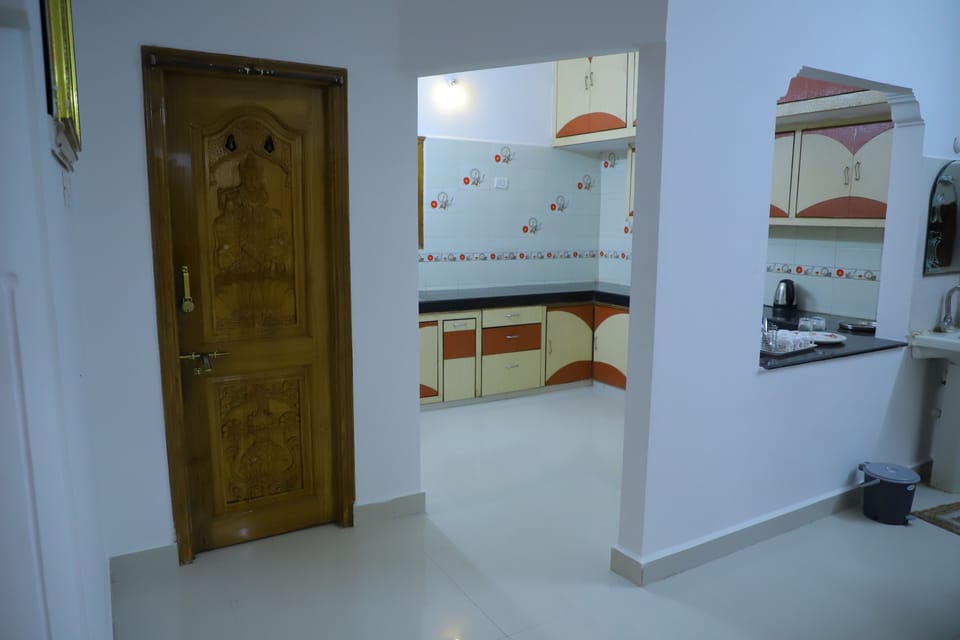 Apartment, 2 Bedrooms | Private kitchen | Cookware/dishes/utensils, eco-friendly cleaning products, dining table