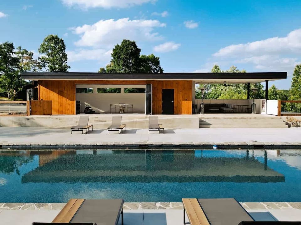 Catch some rays, sip something cold, and live your best life in this sleek, private pool paradise. Enjoy access to the community pool, now available daily from 9 AM to 10 PM.