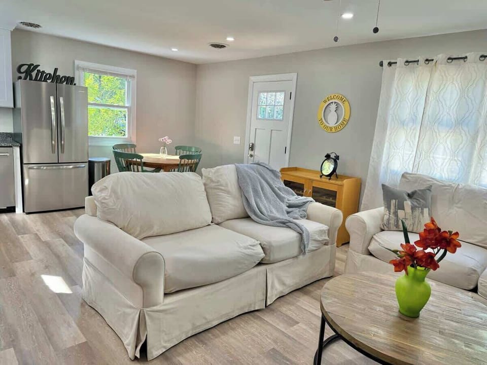 Open-concept layout with plenty of space to unwind