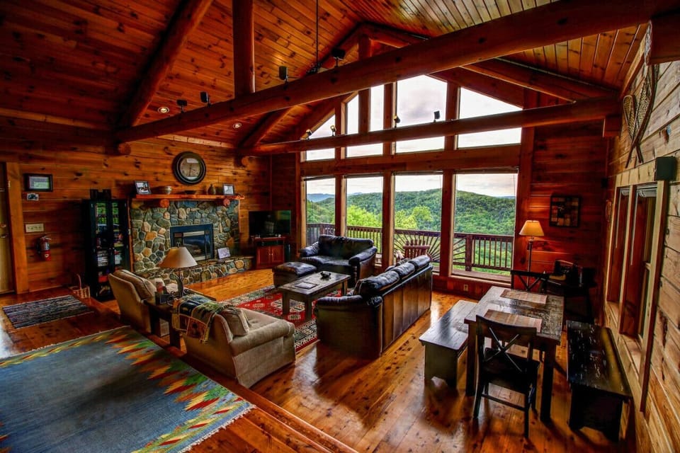 Whether it’s board games, a meal, or fireside beverage - this space is where moments turn into memories.