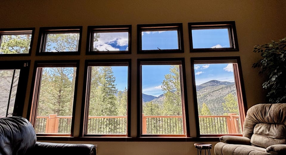 View from living room