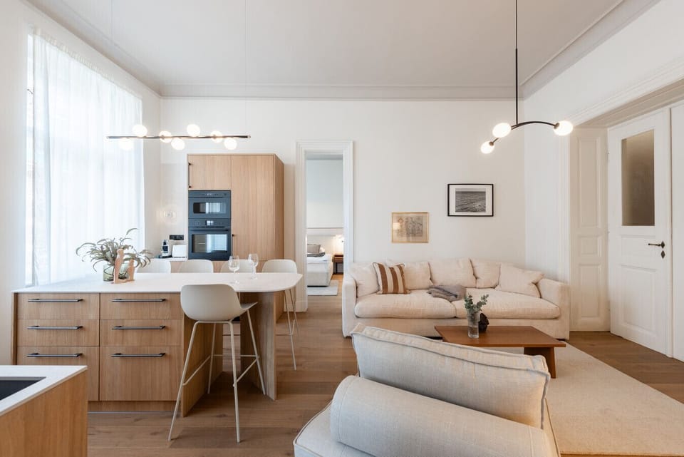 Kitchen & Living room