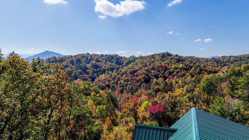 Year round unobstructed view of the Smoky Mountain