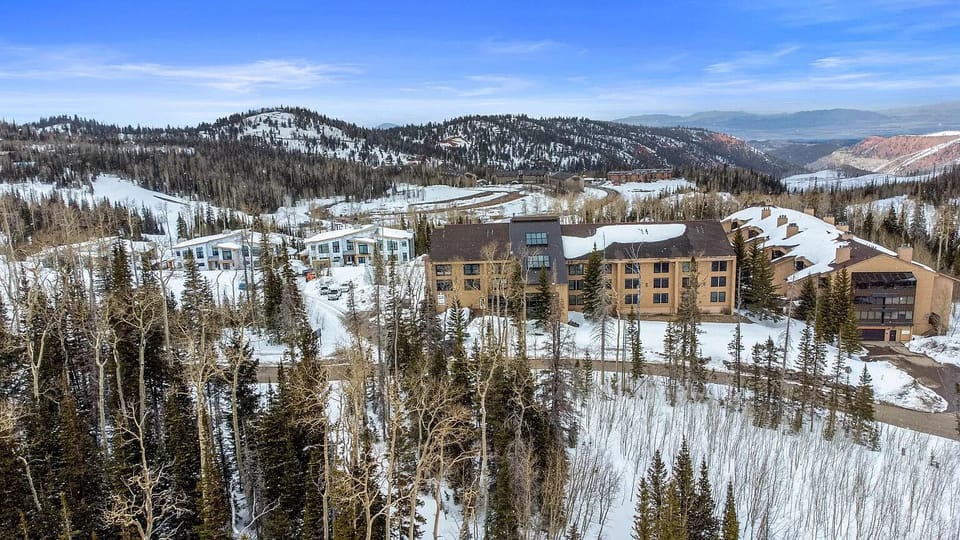 Aerial view of Cooper Chase