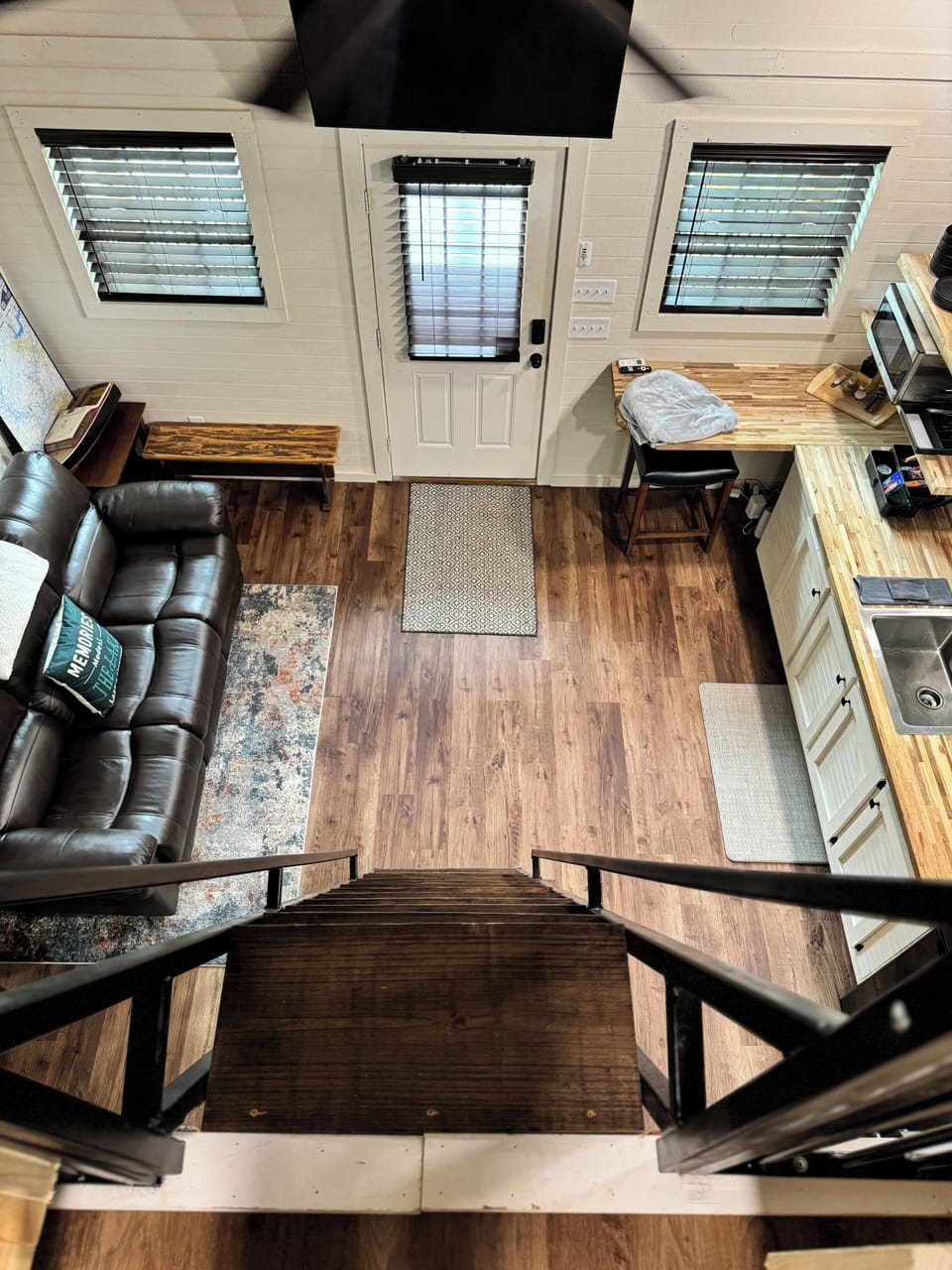 View from loft.