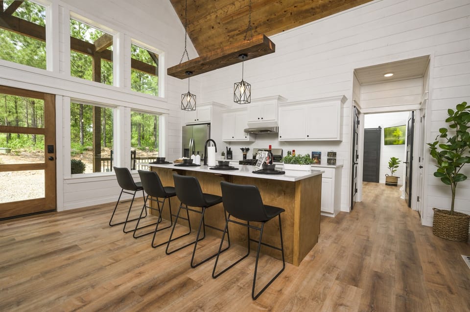 KITCHEN | Elevate your cooking experience with our spacious kitchen island