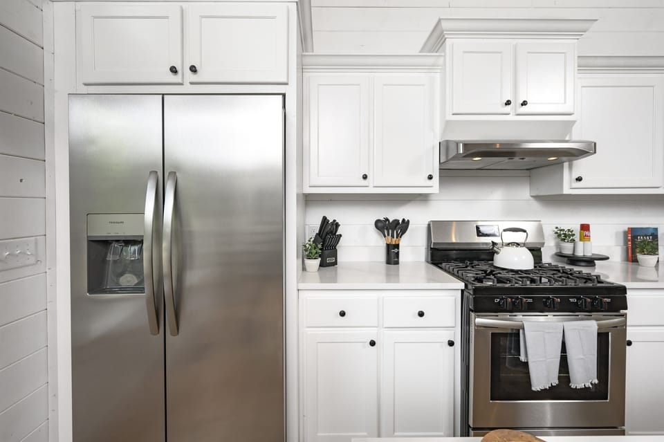 Step into culinary paradise with our chef's kitchen