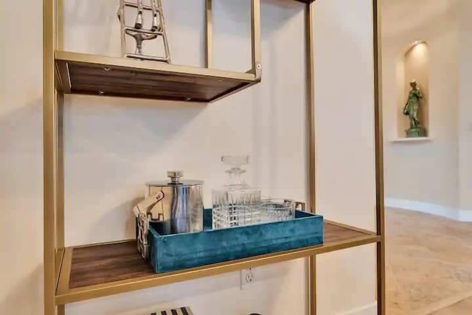 Store your favorite bottles in the wine cooler.