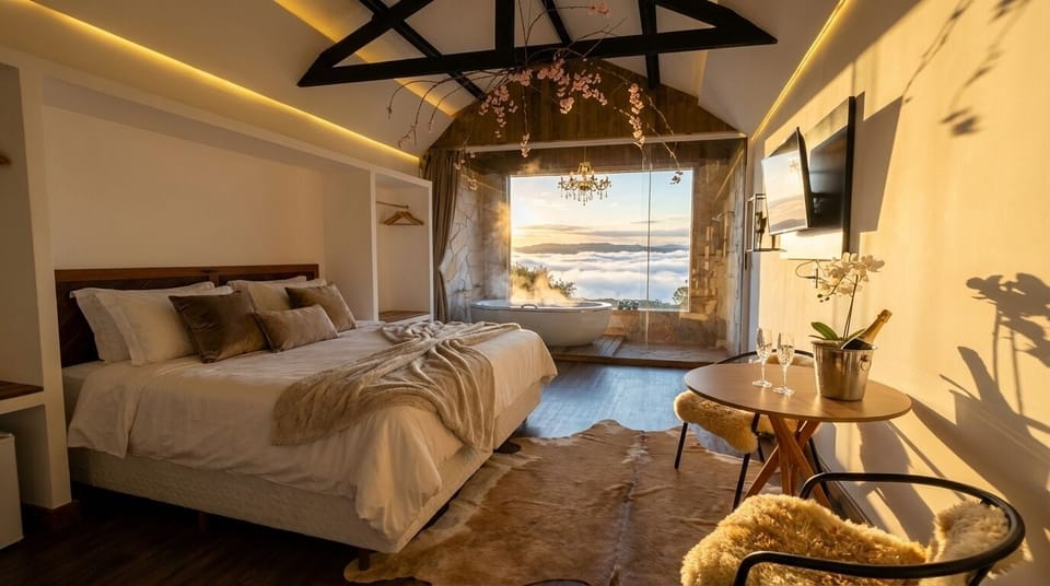 Premium bedding, Select Comfort beds, minibar, individually decorated