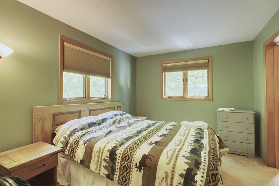 Upstairs Private Bedroom with Ensuite Bathroom
