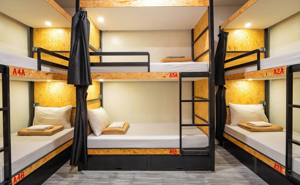 Basic Shared Dormitory, Women only | Pillowtop beds, laptop workspace, WiFi (free), bed sheets