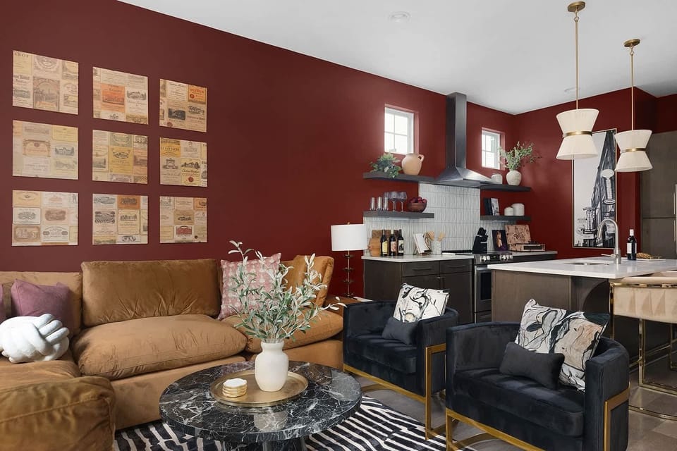 A blend of warmth, style, and sophistication—make yourself at home!