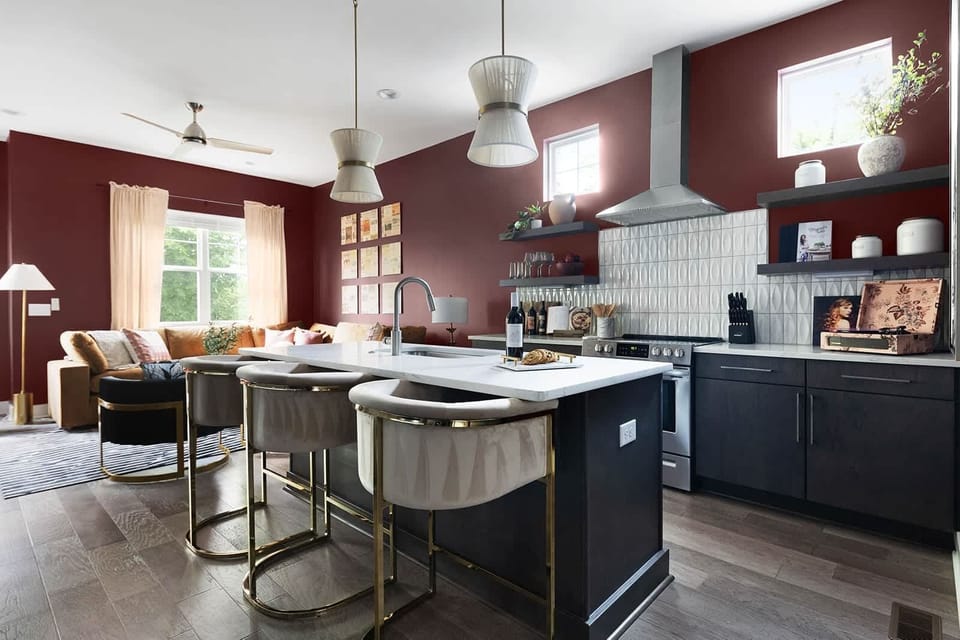 The heart of the home—our kitchen is modern, spacious, and fully equipped!