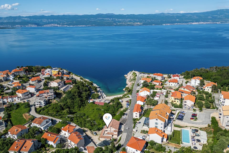 Family Apartment, Multiple Bedrooms, Sea Facing (Beachfront Apartment Betty) | Aerial view