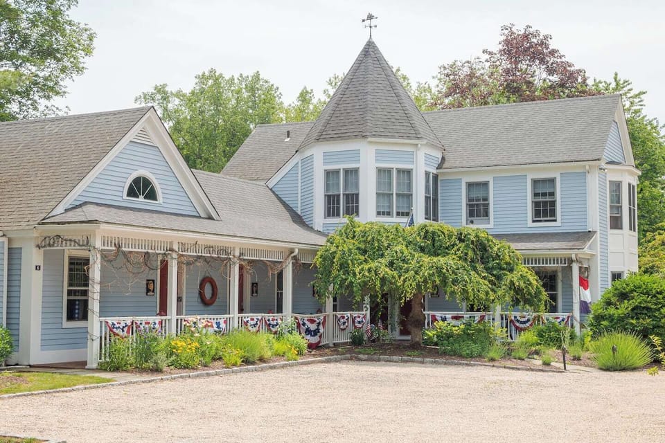 The Carriage House has four bedchambers on the first floor with exterior entrances. The second floor offers a two-bedroom apartment. You can rent these all together or separately. We also have adjacent properties for larger gatherings such as weddings, reunions, and retreats. Ask about availability!