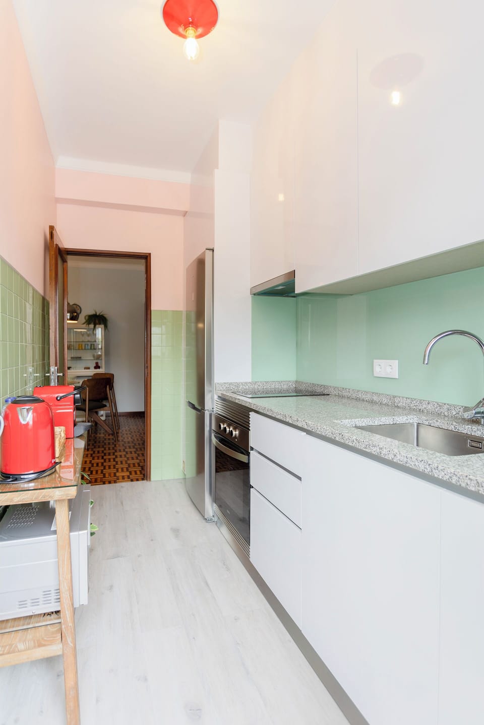 Apartment, Balcony | Private kitchen