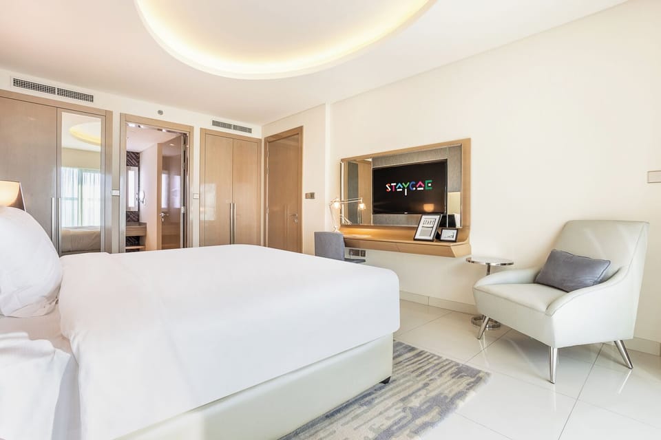 Executive Apartment | Desk, soundproofing, free WiFi, bed sheets