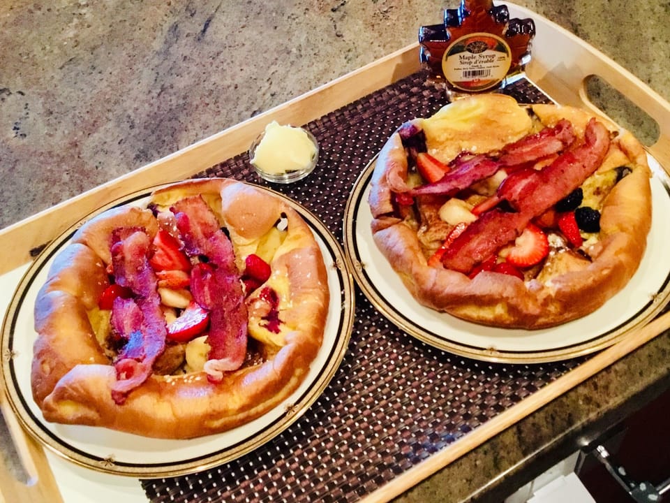Daily English breakfast for a fee
