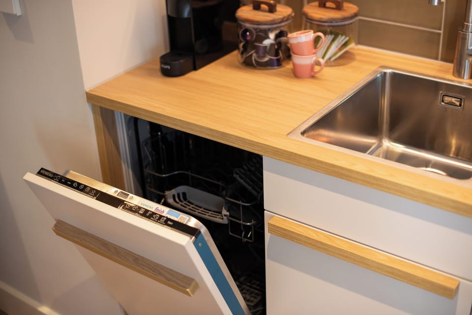 Fridge, dishwasher, freezer
