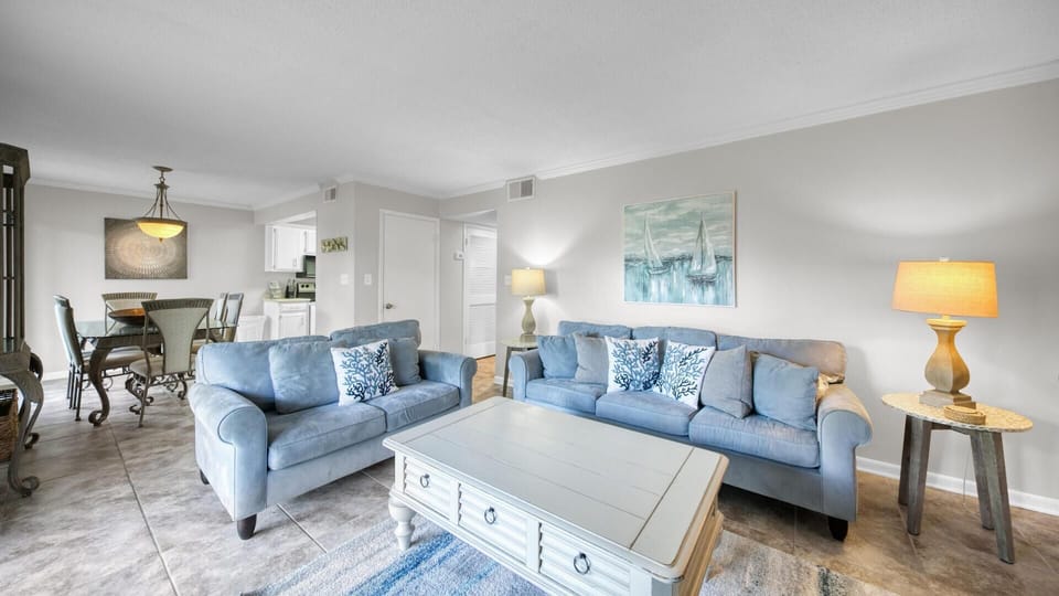 Villa, 1 King Bed with Sofa bed, Golf View (Seascape 23B) | Living area