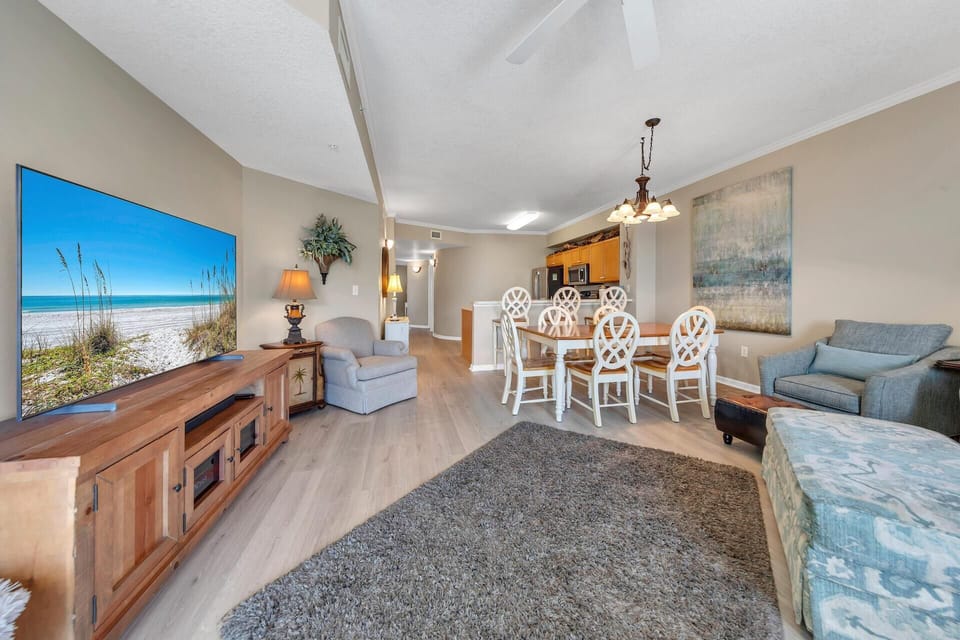 Condo, Multiple Beds, Ocean View (Dunes of Seagrove 301B) | Living area