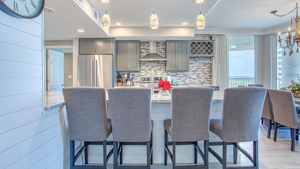 Condo, Multiple Beds, Beach View (St. Maarten 701 at Silver Shells) | Private kitchen | Oven, toaster