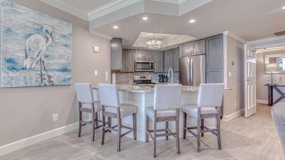 Condo, Multiple Beds, Beach View (St. Maarten 1207 at Silver Shells) | Private kitchen | Oven, toaster