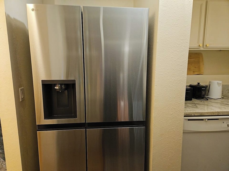 New refrigerator.
