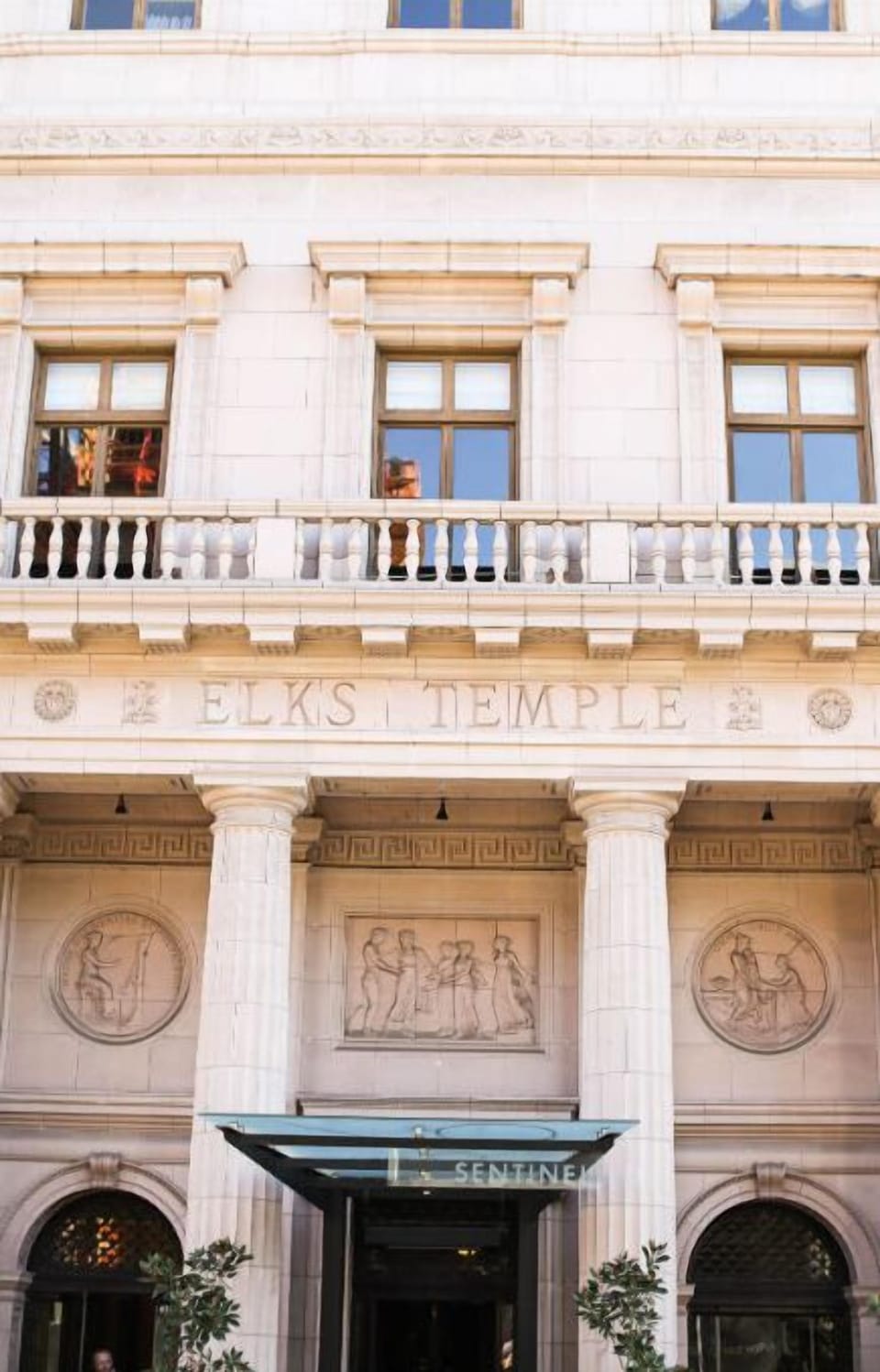 Admire the impressive exterior, showcasing stunning architectural details and a grand entrance that sets the tone for your stay.