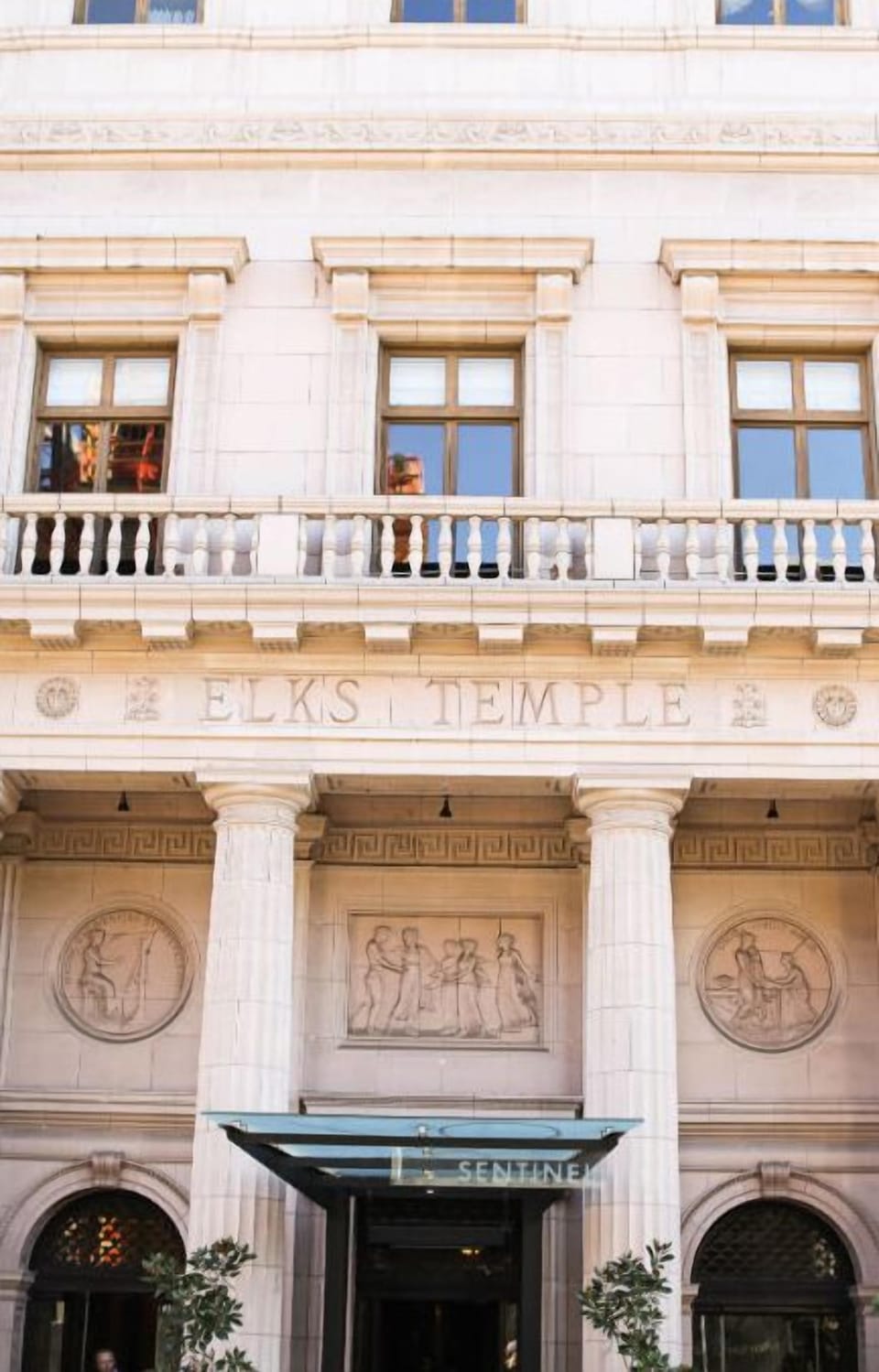 Admire the impressive exterior, showcasing stunning architectural details and a grand entrance that sets the tone for your stay.