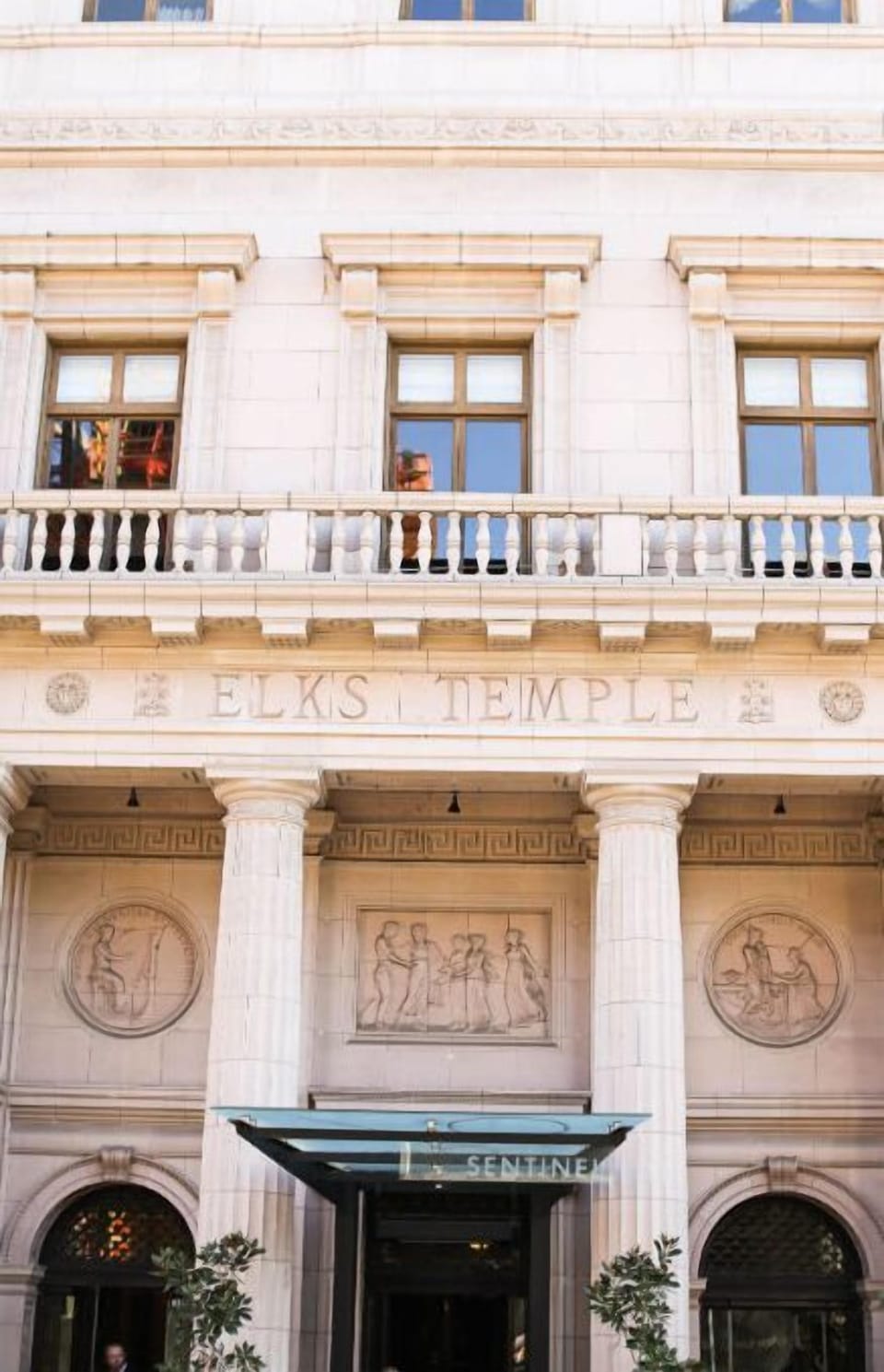 Admire the impressive exterior, showcasing stunning architectural details and a grand entrance that sets the tone for your stay.