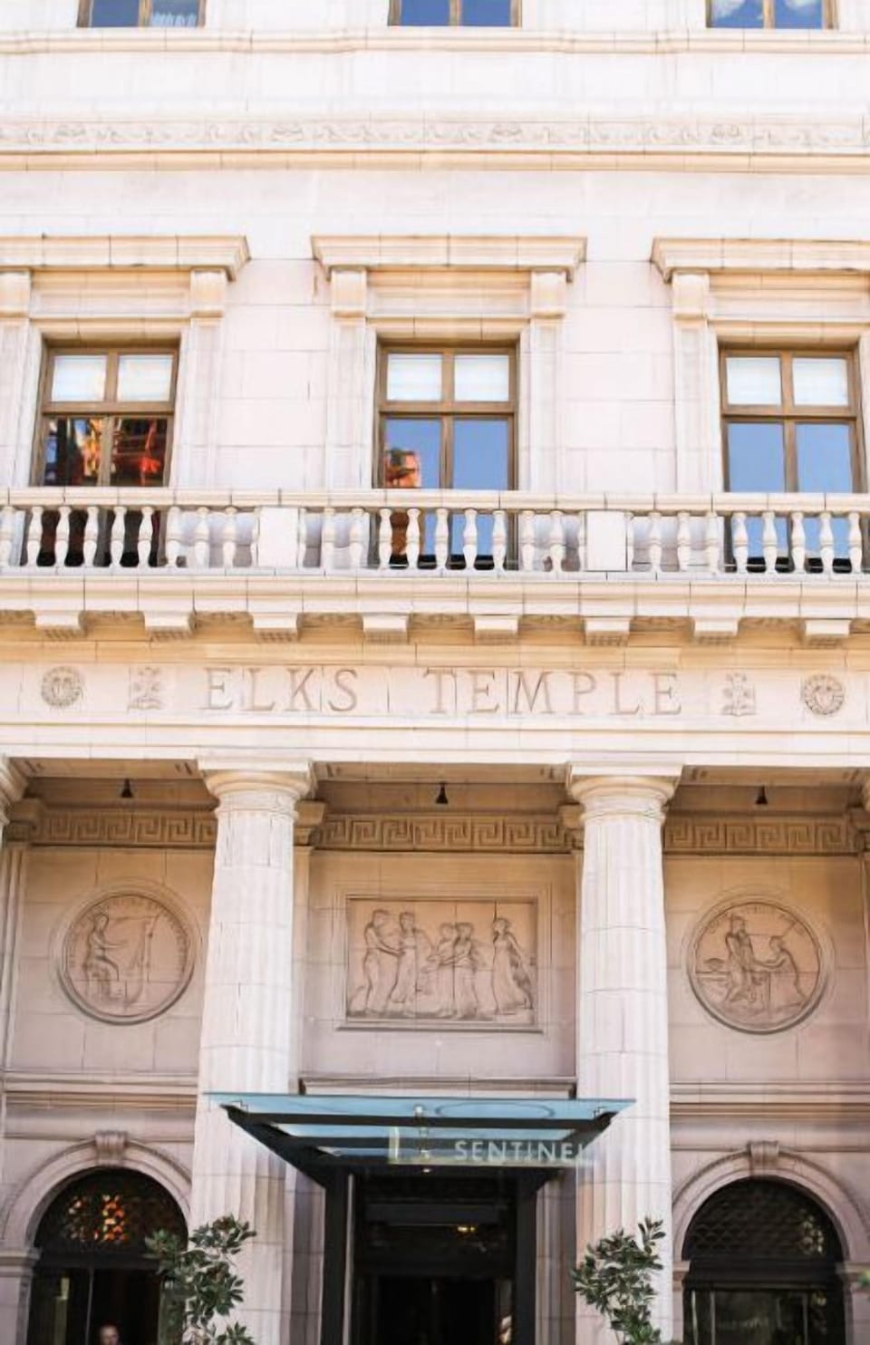 Admire the impressive exterior, showcasing stunning architectural details and a grand entrance that sets the tone for your stay.