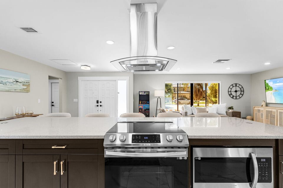 Modern luxury meets functional design; enjoy high-end appliances and plenty of space for the whole family to gather.