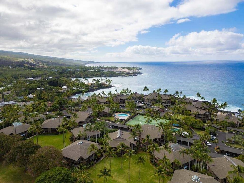 Aerial view of Kanaloa