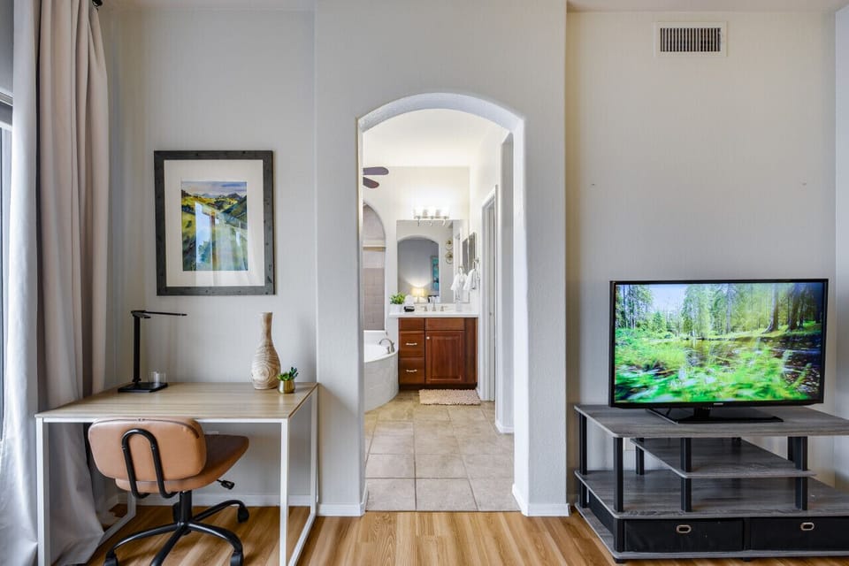 Large primary bathroom