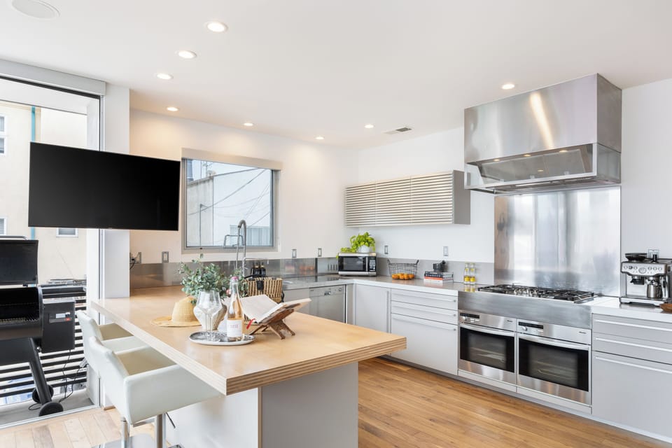 A kitchen that blends style and function.