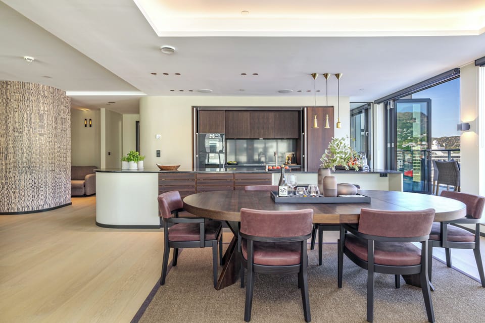 Dining area.