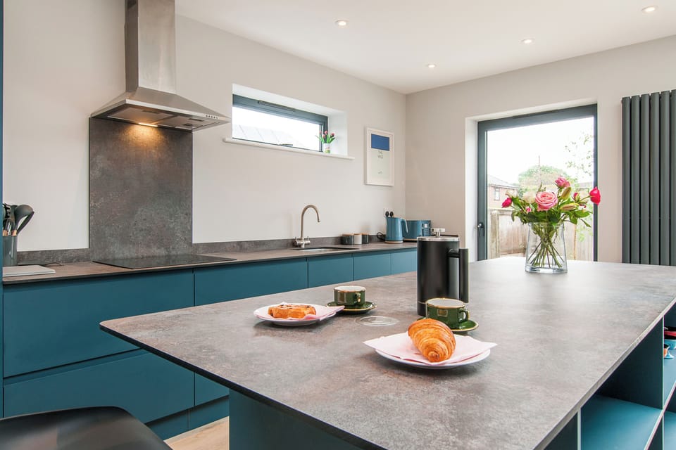 Open Plan Living, Dining and Kitchen