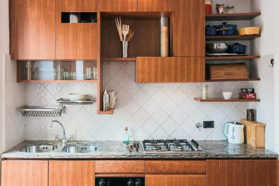 Kitchenette in living area