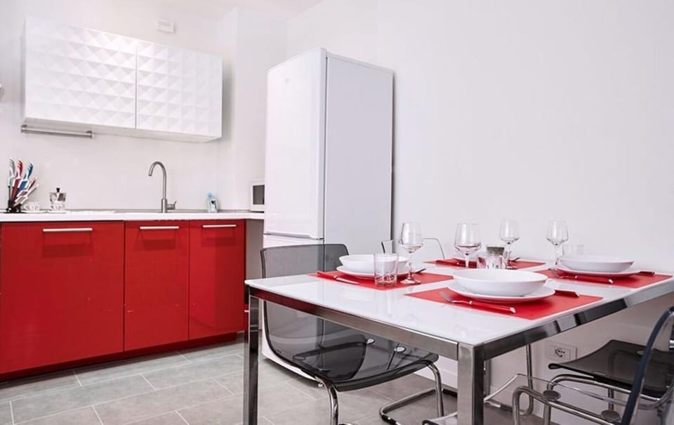Kitchen, Living Room